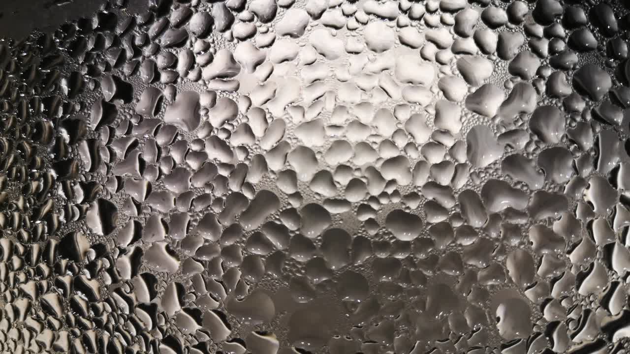 condensación de vapor caliente