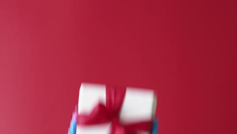 pandemic surprise covid-19 holidays gloves present