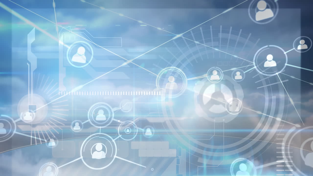 ラウンドスキャナーと雲のデータ処理に関するネットワーク接続