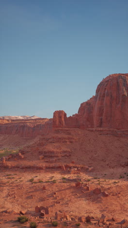 red rock canyon landscape