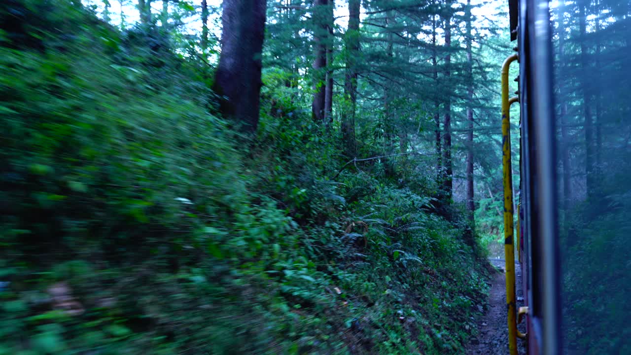 The Kalka–Shimla railway is a narrow-gauge railway in North India which traverses a mountainous route from Kalka to Shimla.