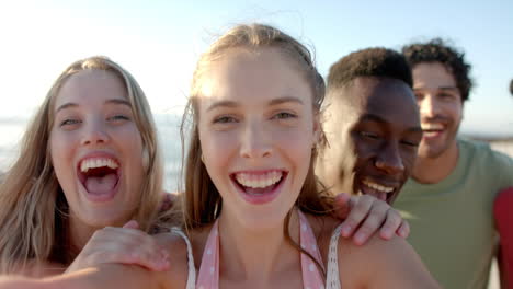 Diverse-group-of-friends-share-a-joyful-moment-outdoors