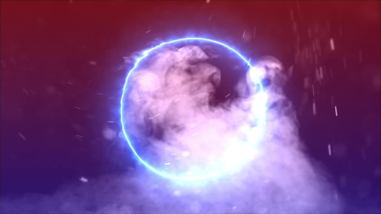 signo de interacción de haz de humo y electricidad