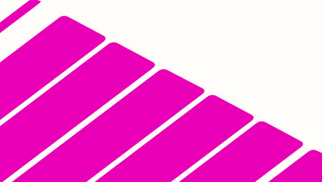 fondo abstracto de rayas rosadas geométricas de introducción de movimiento