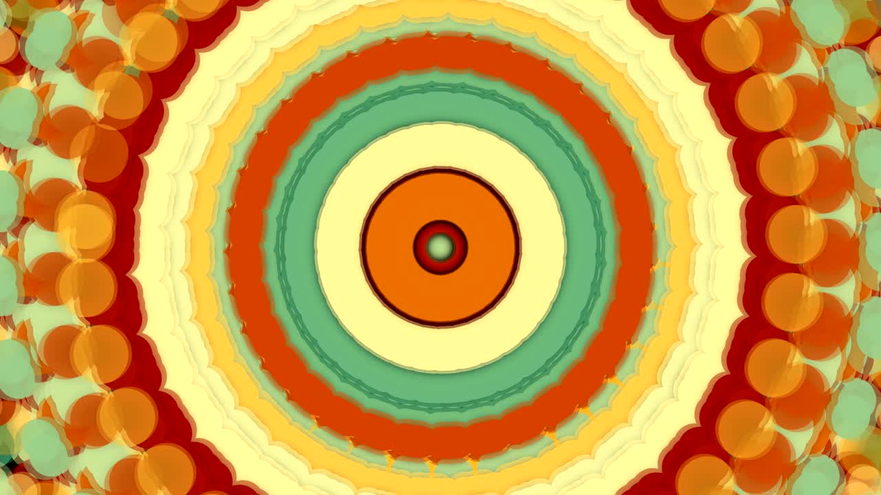 Abstract background with circles