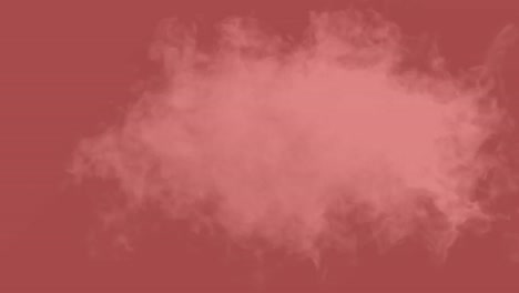 animación de una sombra roja sobre un fondo rojo