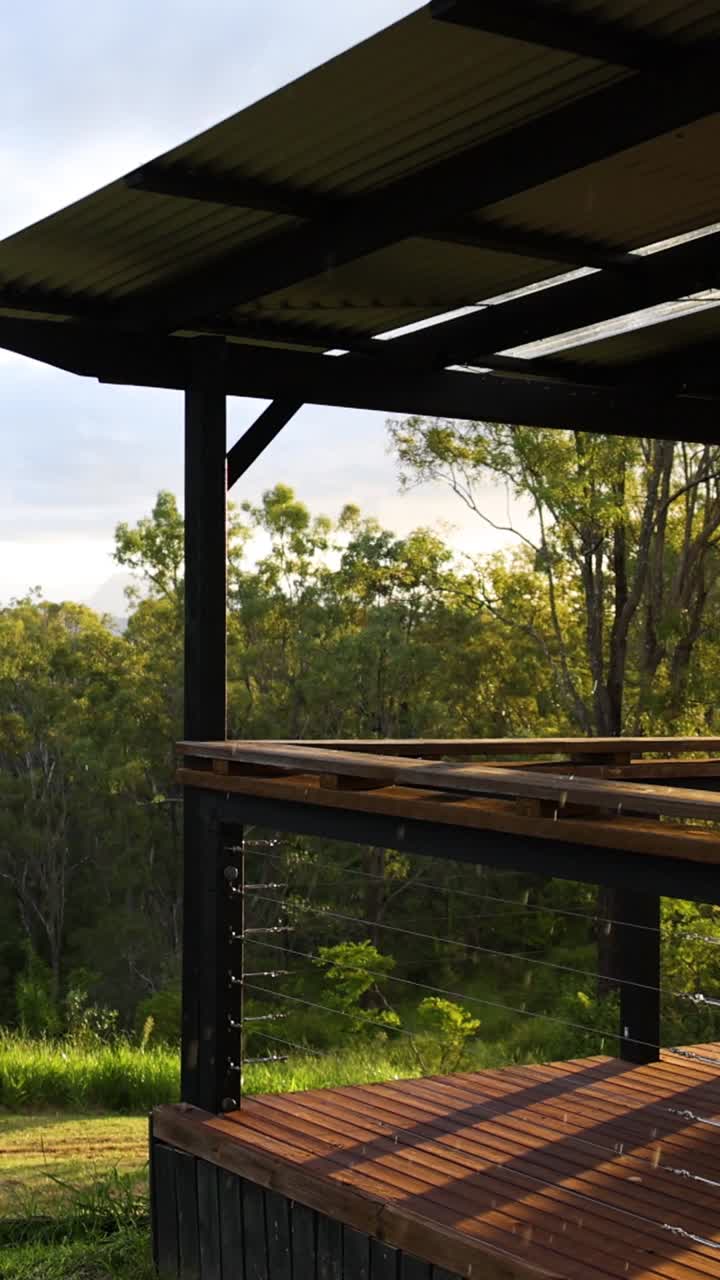 lapso de tiempo de una vista panorámica y cambio de luz