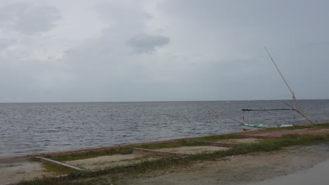 Zona-De-Pesca-En-La-Costa-De-Yucatan-Mexico