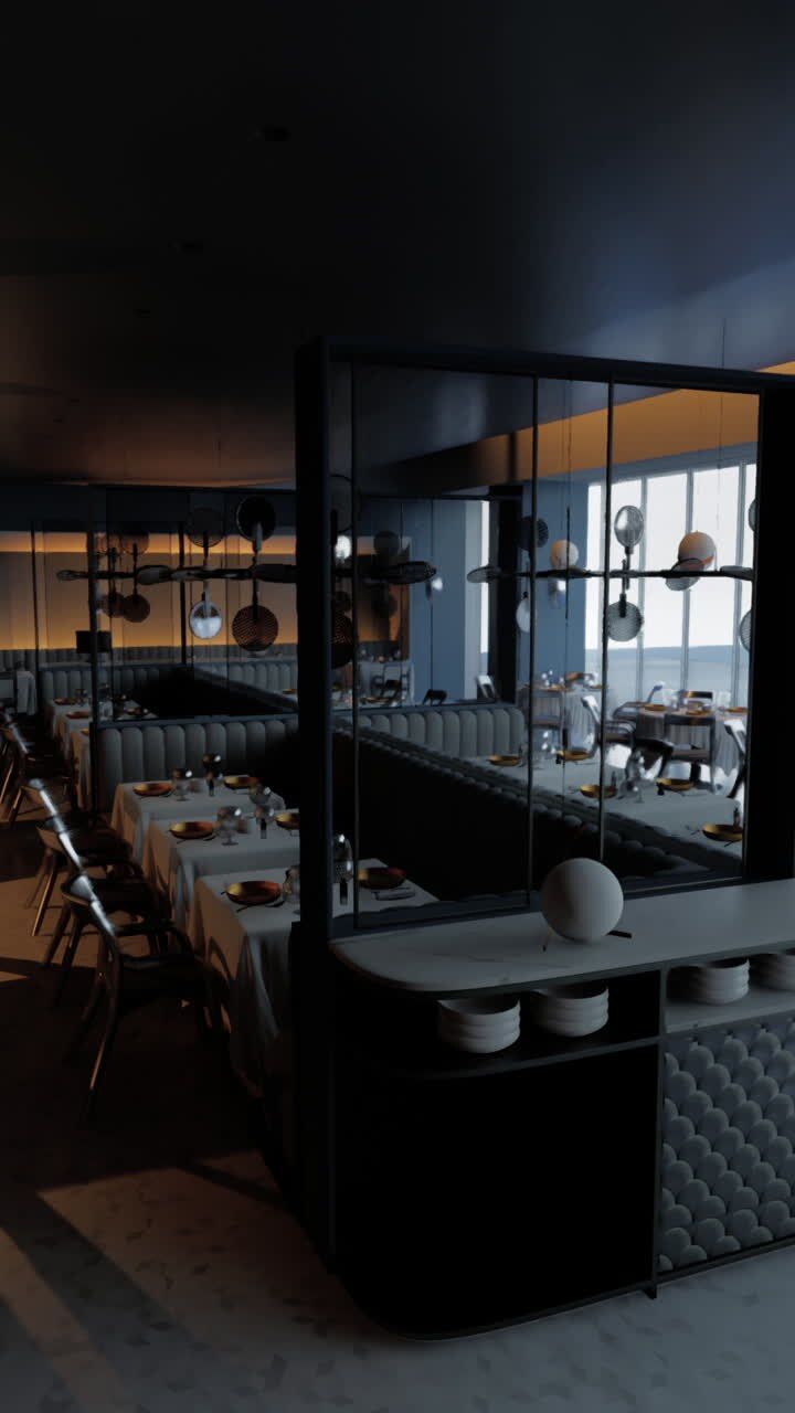 Modern and Elegant Restaurant Interior Design