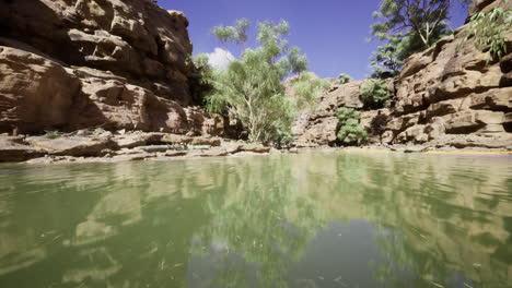 river in a canyon