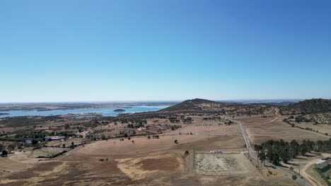 top down view of great landscape at daytime in portugal