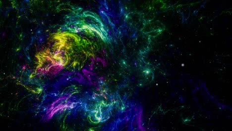 estrellas de fondo. volando por el espacio.