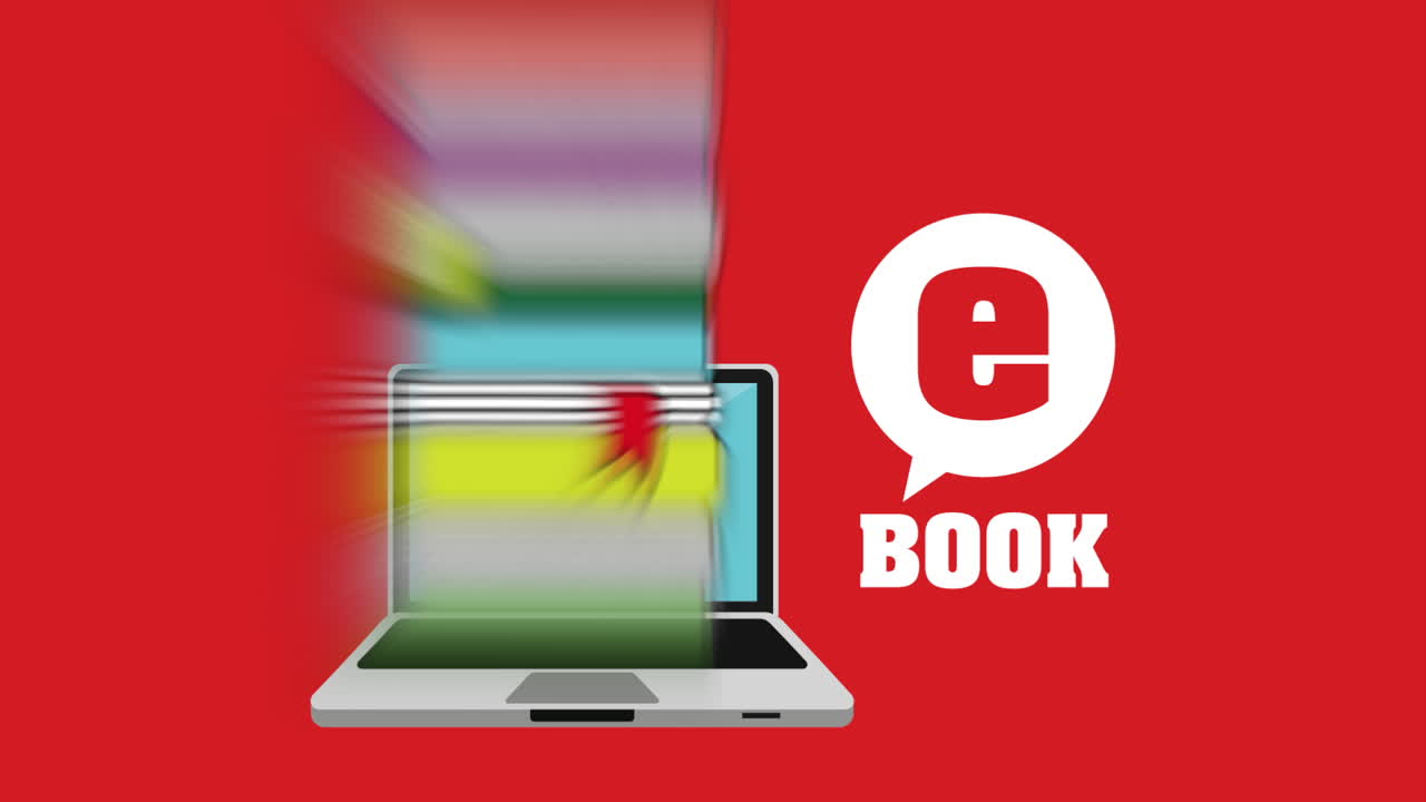 descargar diseño de libros electrónicos, animación de video