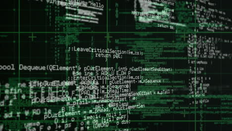 animation of digital data processing over computer servers
