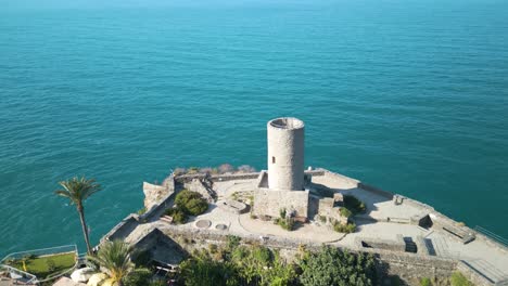 Ruins-of-Doria-Tower-Revealed-by-Aerial-Drone-Shot