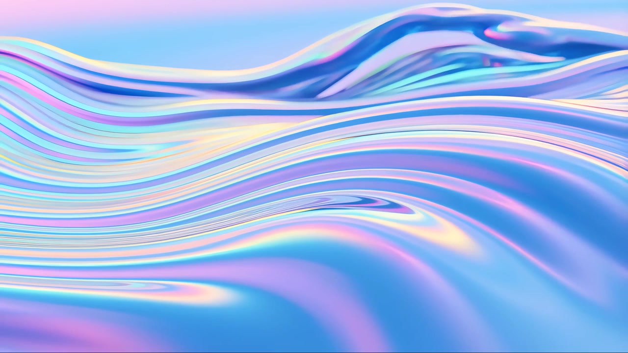 Abstract Fluid Motion Background 4K