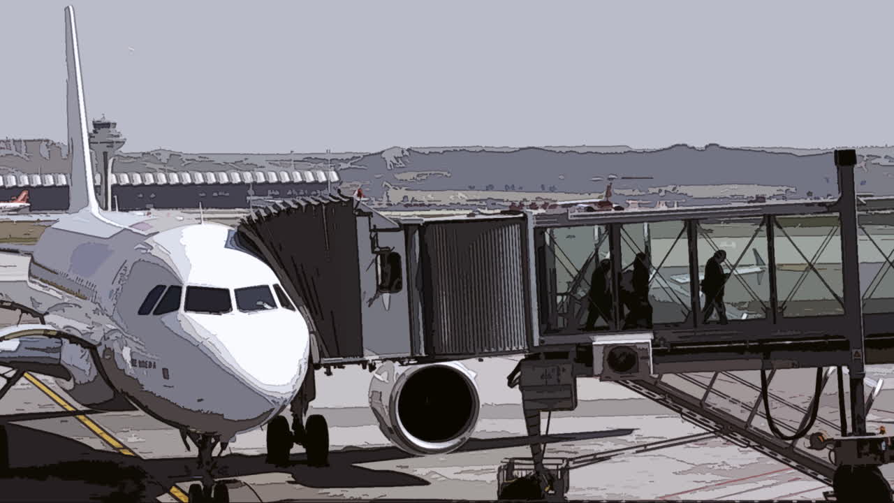 выходить из самолета3