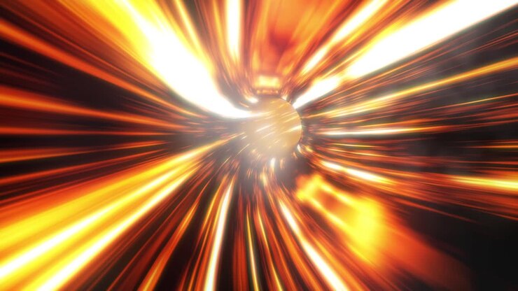 Abstract Warp Speed Tunnel