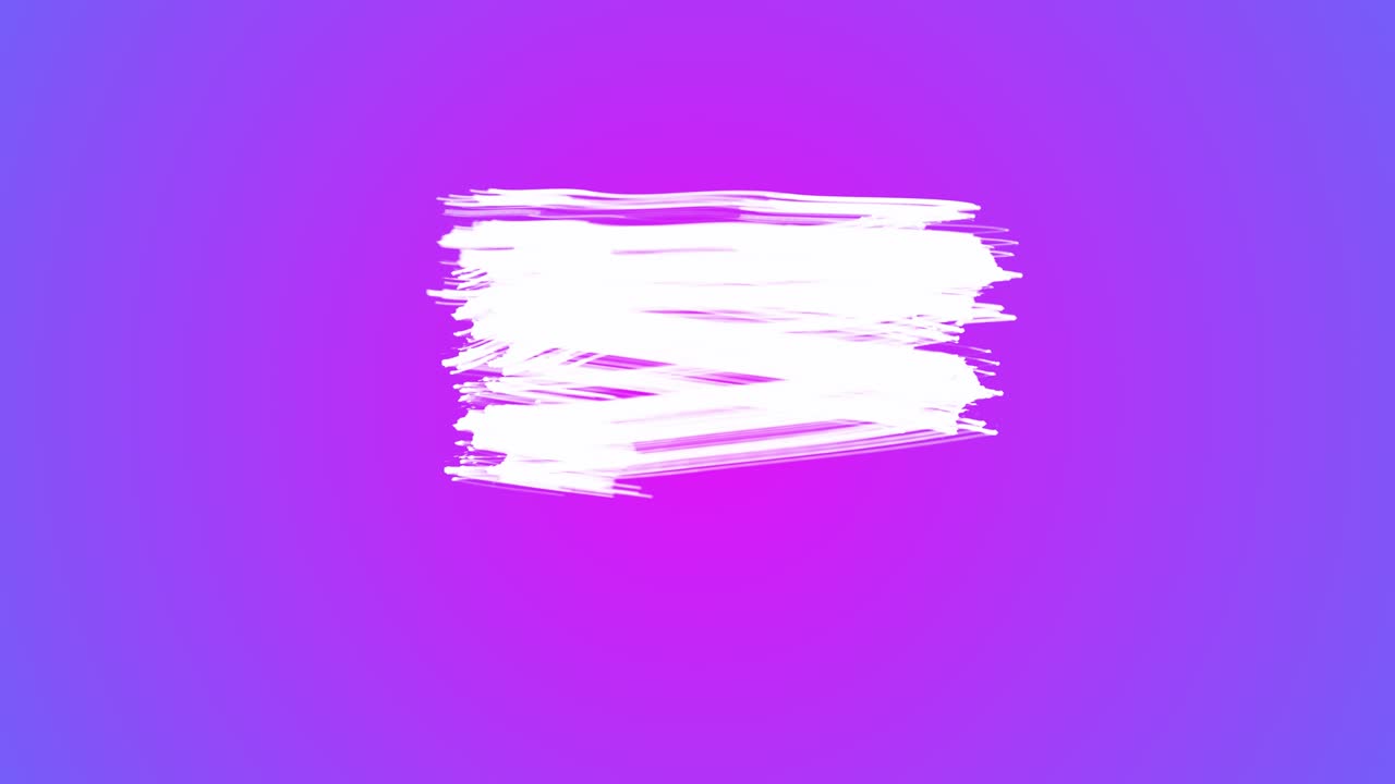 브러시 드로잉: 그림자 직사각형 애니메이션