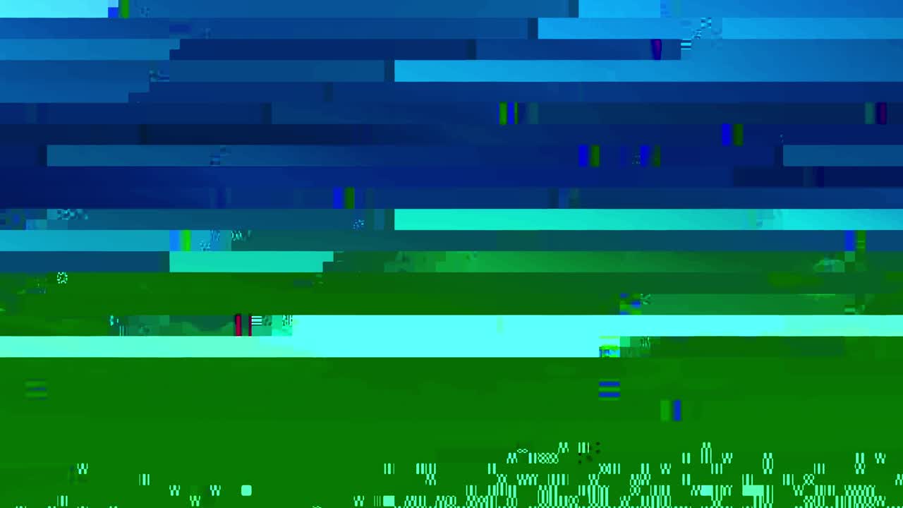 Pixelated Looped Glitch
