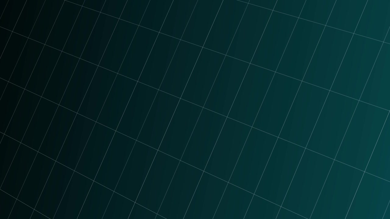 Animated Dark Teal Grid Pattern Background with Subtle Movement