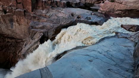 the impressive augrabis waterfall in the northern cape of south africa
