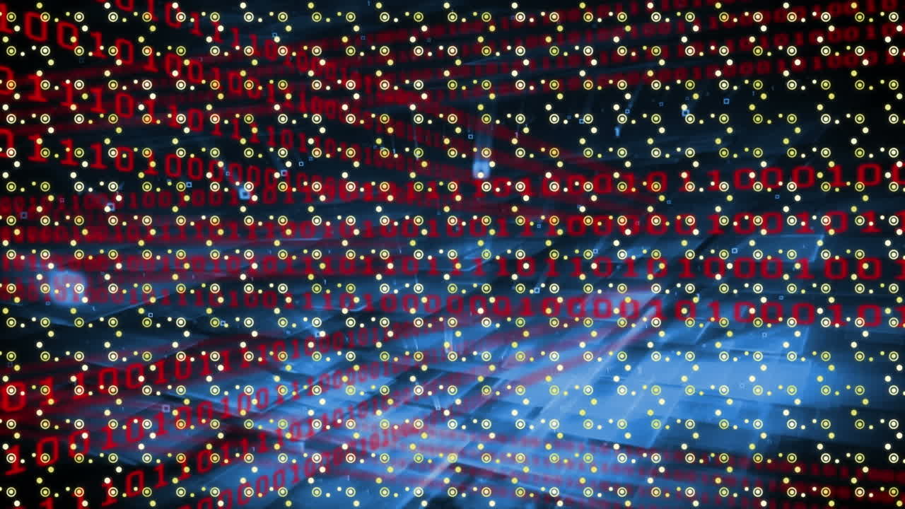 움직이는 분자에 대한 다양한 데이터 처리의 애니메이션