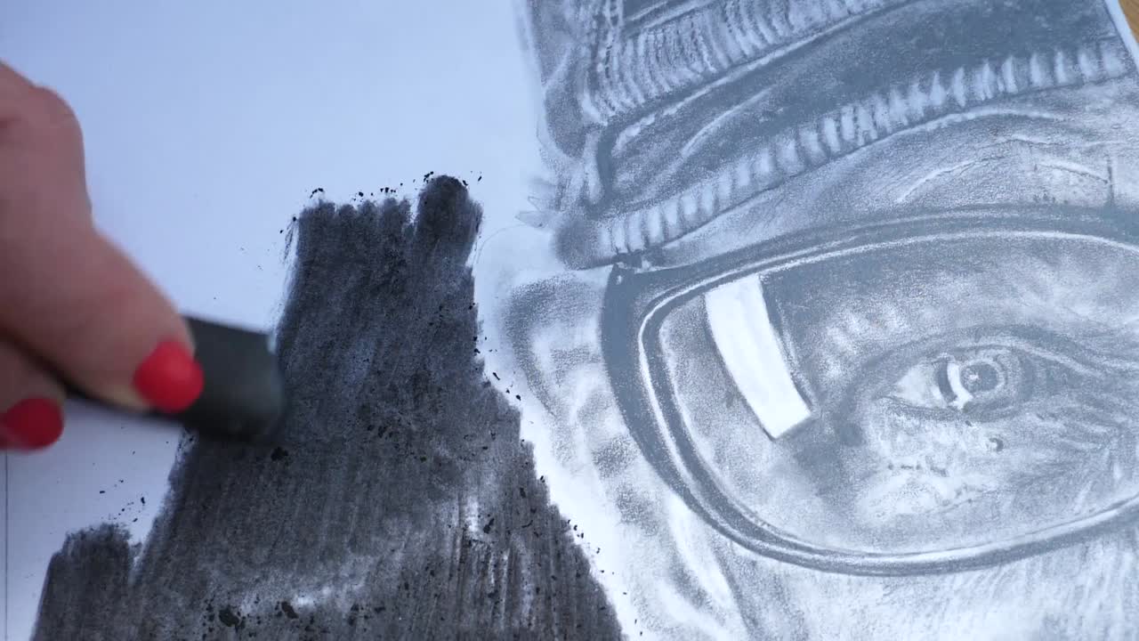 페인팅을 위한 캔버스 준비, 기본 색상, 아크릴 페인팅