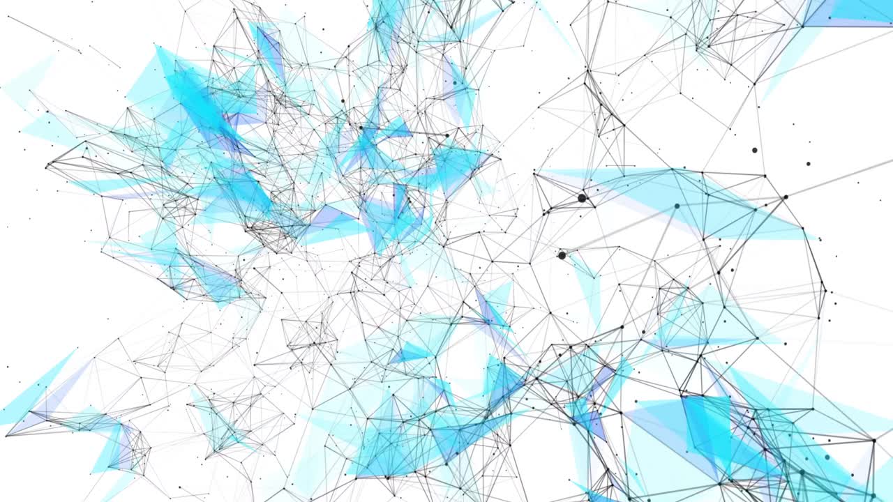 Animation of detailed plexus structure 4k