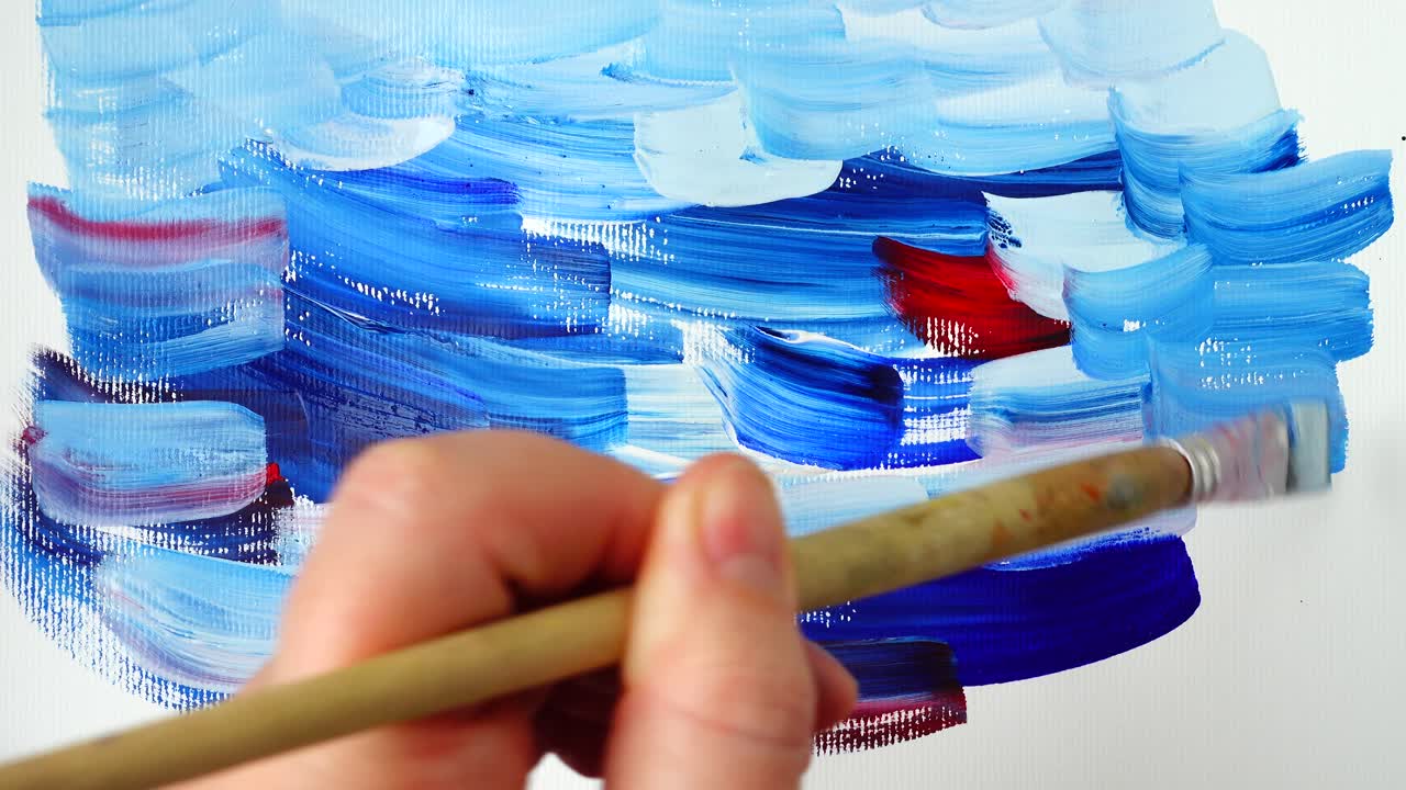 ガッシュ絵の描画