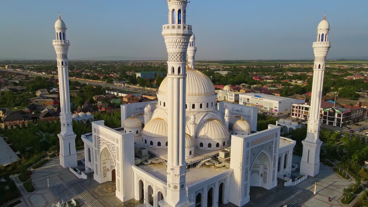 이슬람교도들의 자랑스러운 모스크, 선지자 무함마드 (muhammad) 의 이름을  모스크.