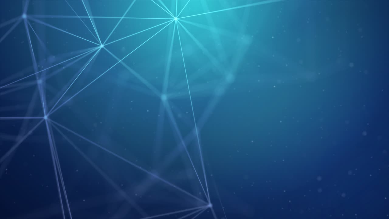 202 abstract blue connecting innovation dots and line communication internet connections cloud