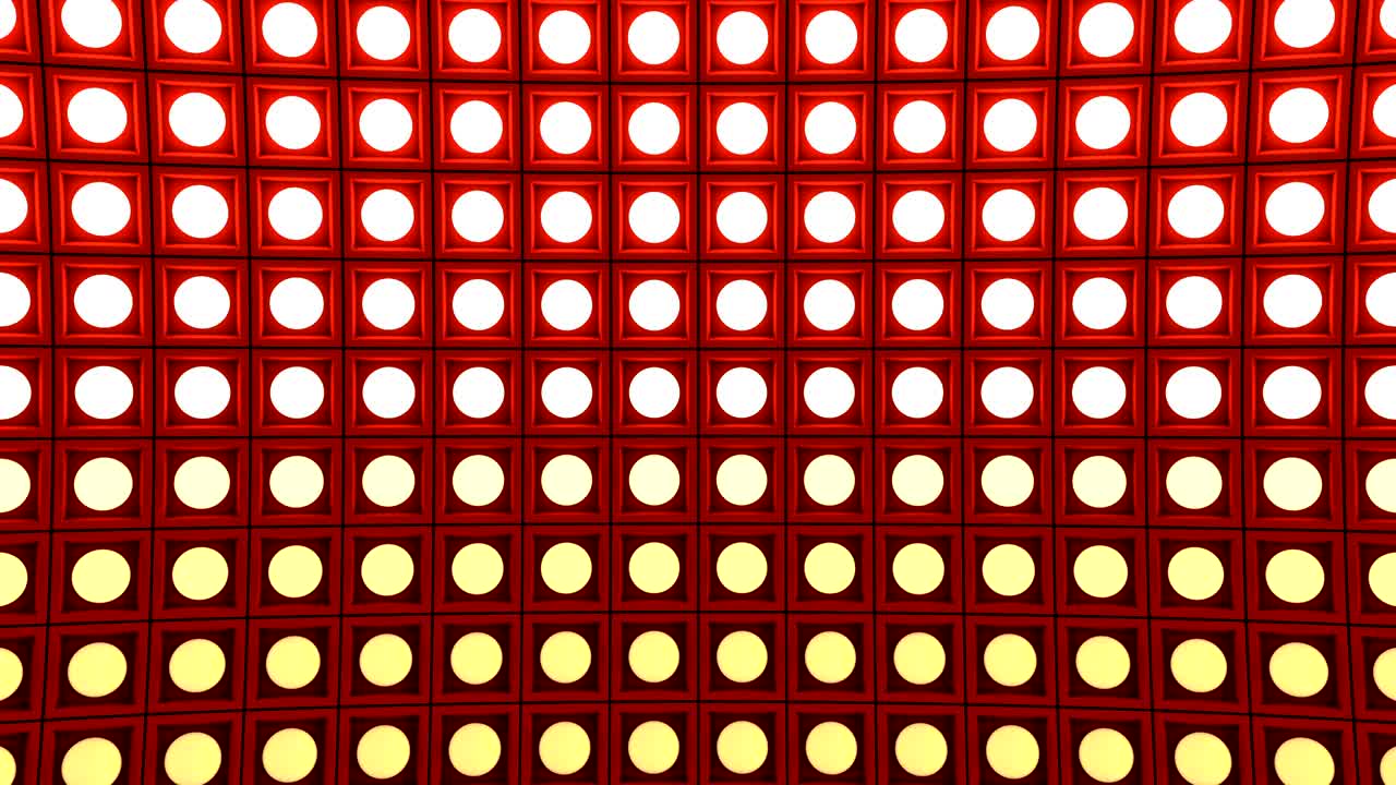 박이는 벽 전구 패턴 정적 수평 레드 스테이지 배경 vj 루프