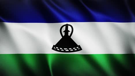 flaga lesotho macha tłem
