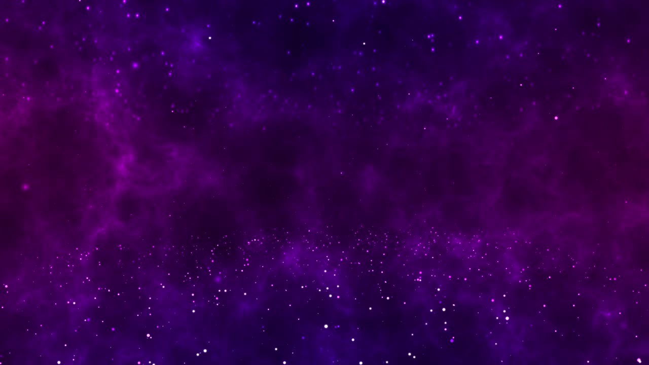 animaciones 4k espacio estelar mágico fondo espacio de copia festivo