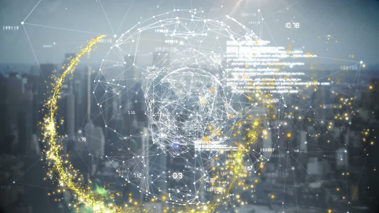 데이터 처리를 통한 도시 풍경의 애니메이션