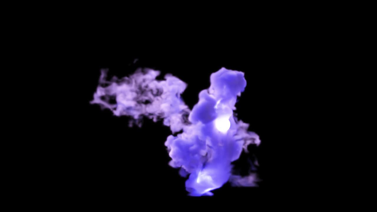 마법의 불빛 회전 3d 렌더링