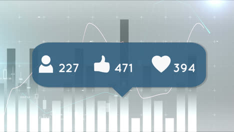 Animation-Von-Social-Media-Symbolen-Und-Steigenden-Zahlen-über-Die-Schnittstelle-Zur-Datenverarbeitung-Auf-Diagrammen