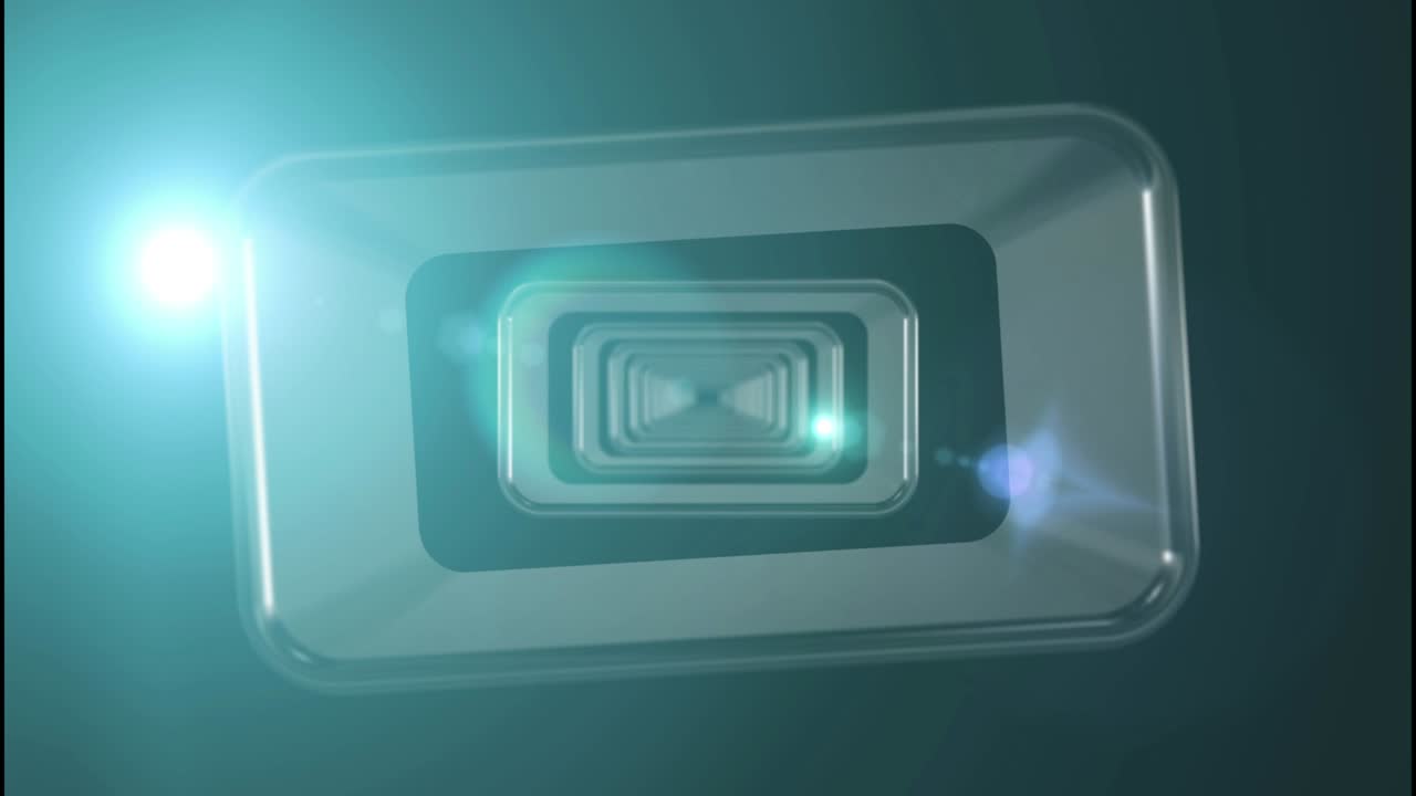 círculo de marcos cromados giratorios