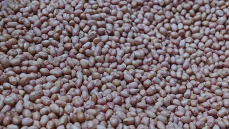 peanuts or groundnuts close up shot, stable shot, 4k.