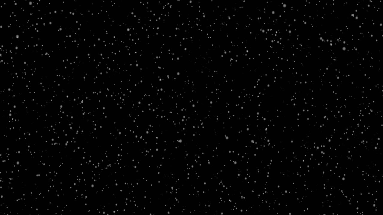 Transparent background snow falling heavy