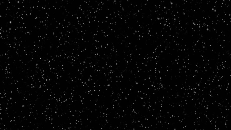 Transparent background snow falling heavy