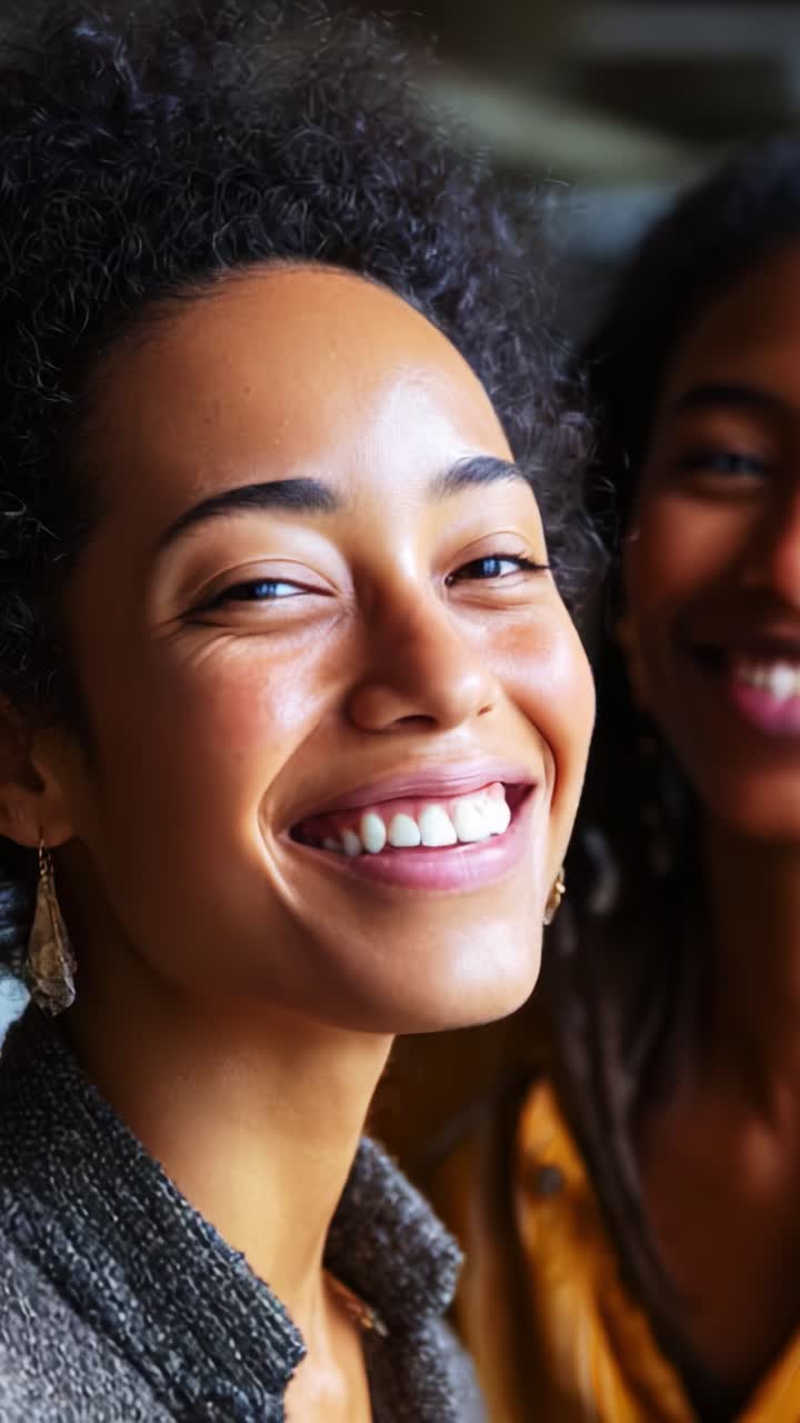 Joyful Moments: Two Friends Sharing Laughter and Happiness Captured in Bright Smiles and Natural Expressions Reflecting Genuine Connection and Affection