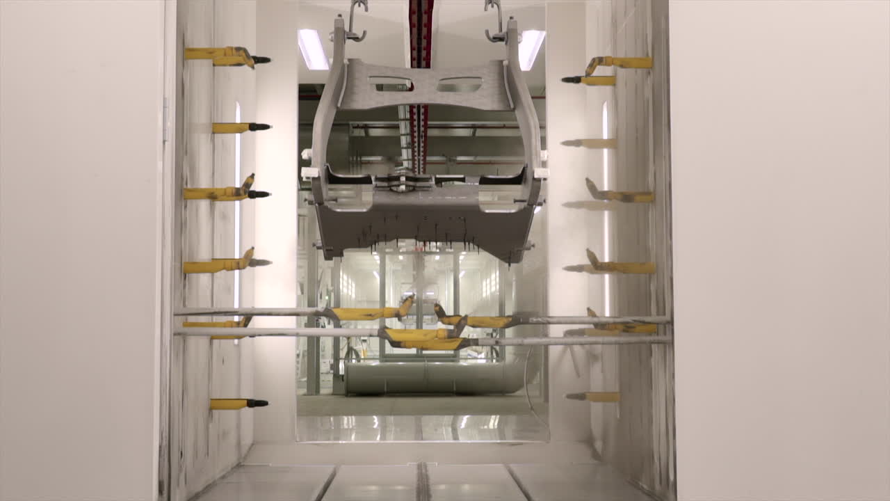 порошковое покрытие щетка для краски в действии