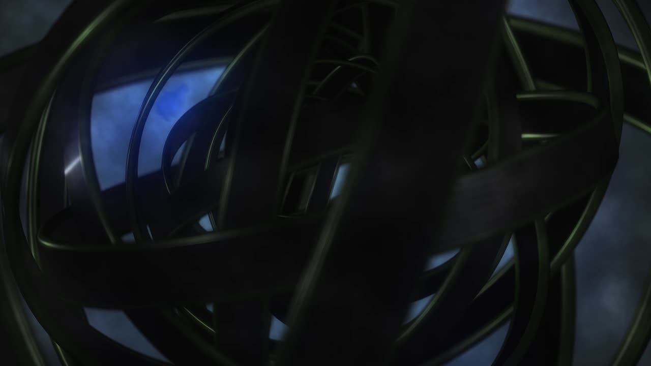 patrón abstracto de círculos de dinamo con el efecto de movimiento circular, fondo abstracto para la presentación de negocios. bucle sin costuras, renderizado en 3d, animación en 3d.