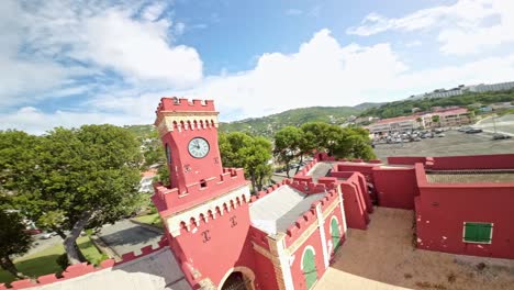 fort christian clock tower charlotte amalie st