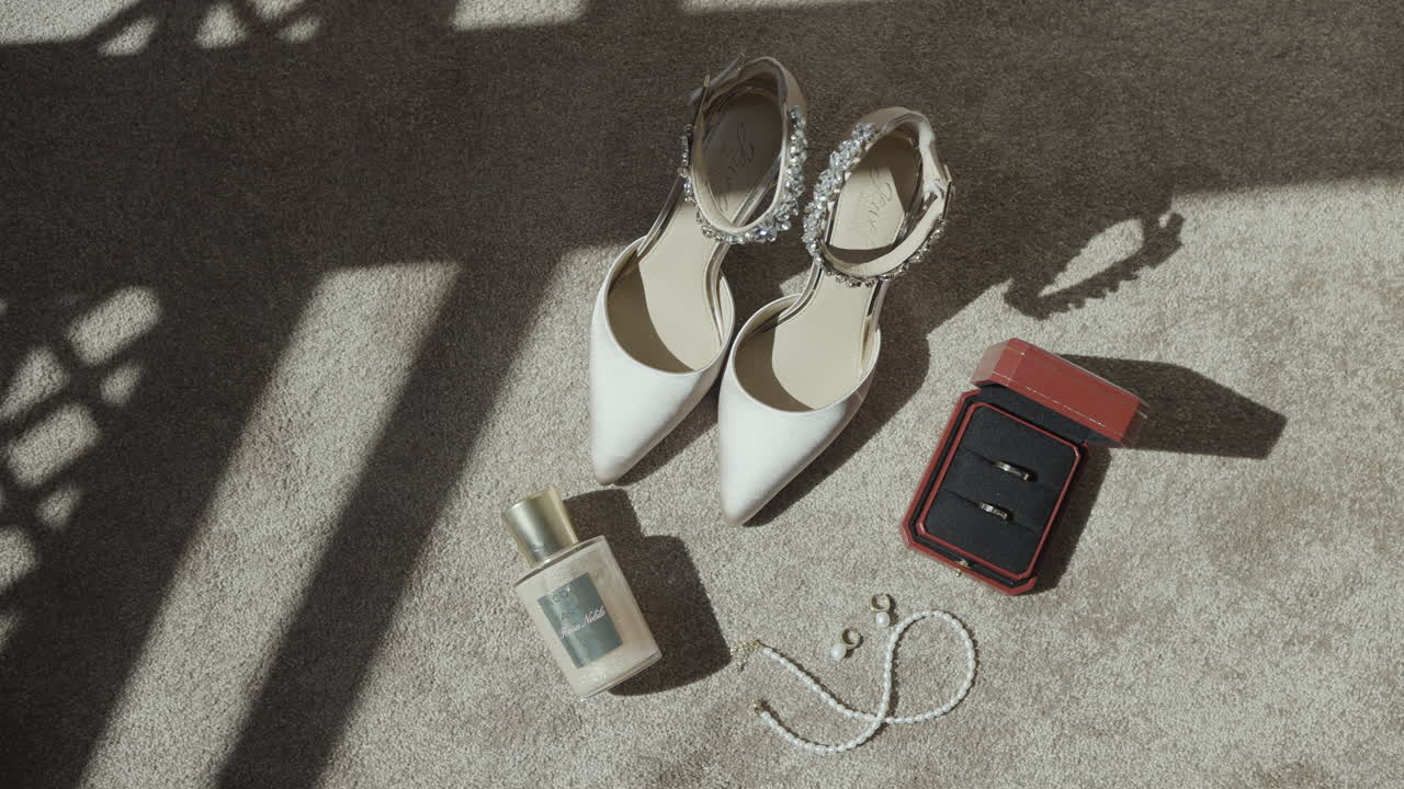 Bride's Wedding Preparation Items