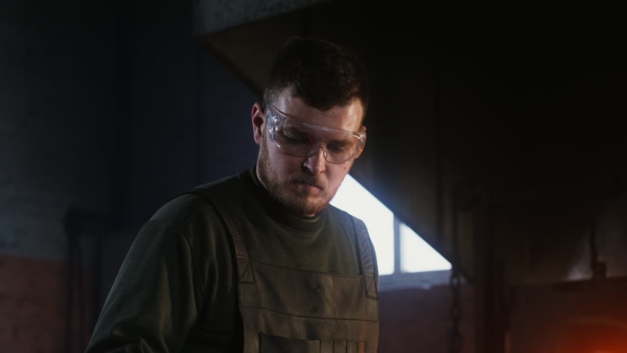 Blacksmith at Work