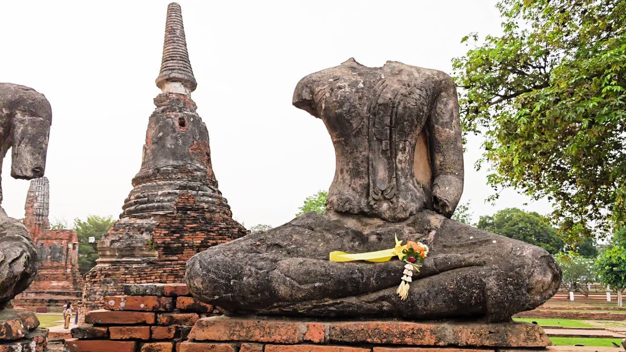 wat chaiwatthanaram es un templo budista en ayutthaya, tailandia