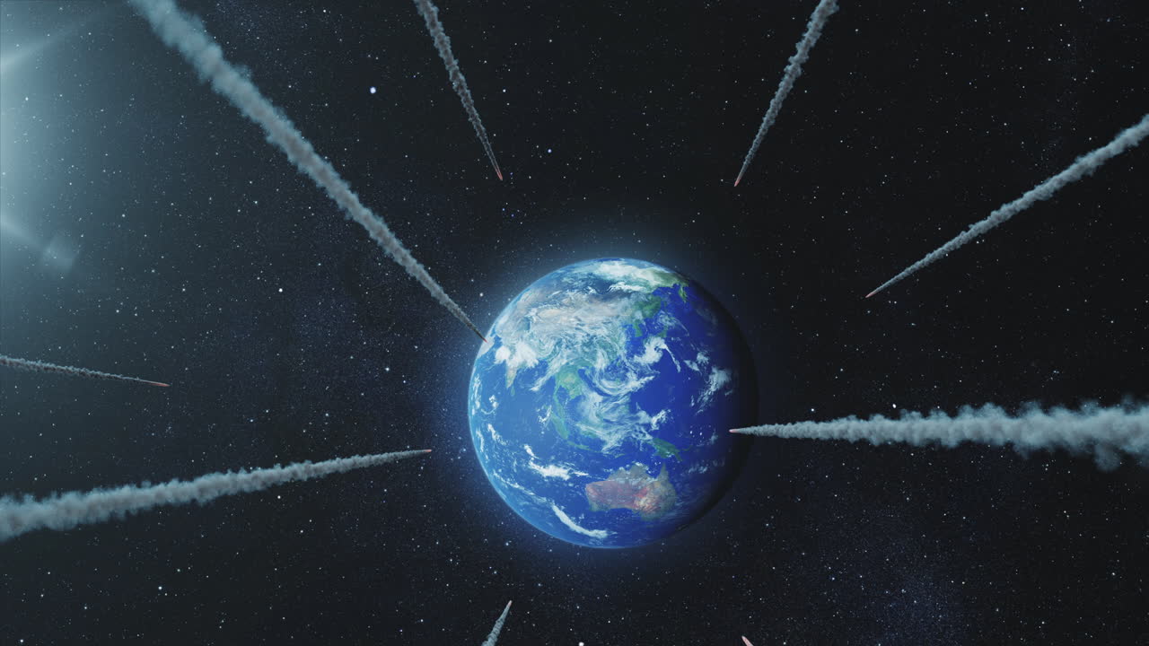 la tierra bajo ataque